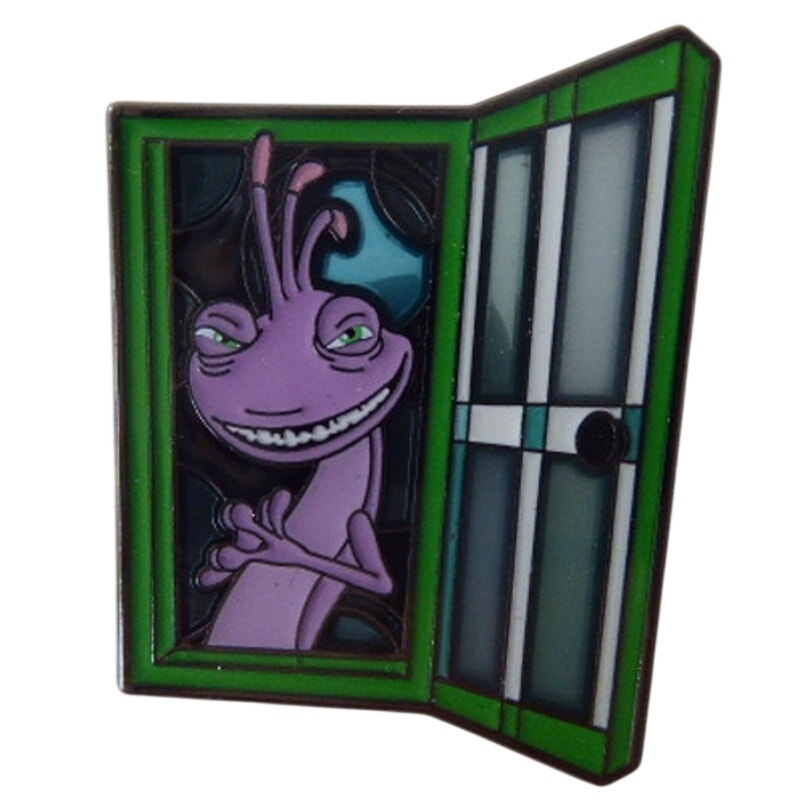 Monsters, Inc. Stained Glass Doors - Randall