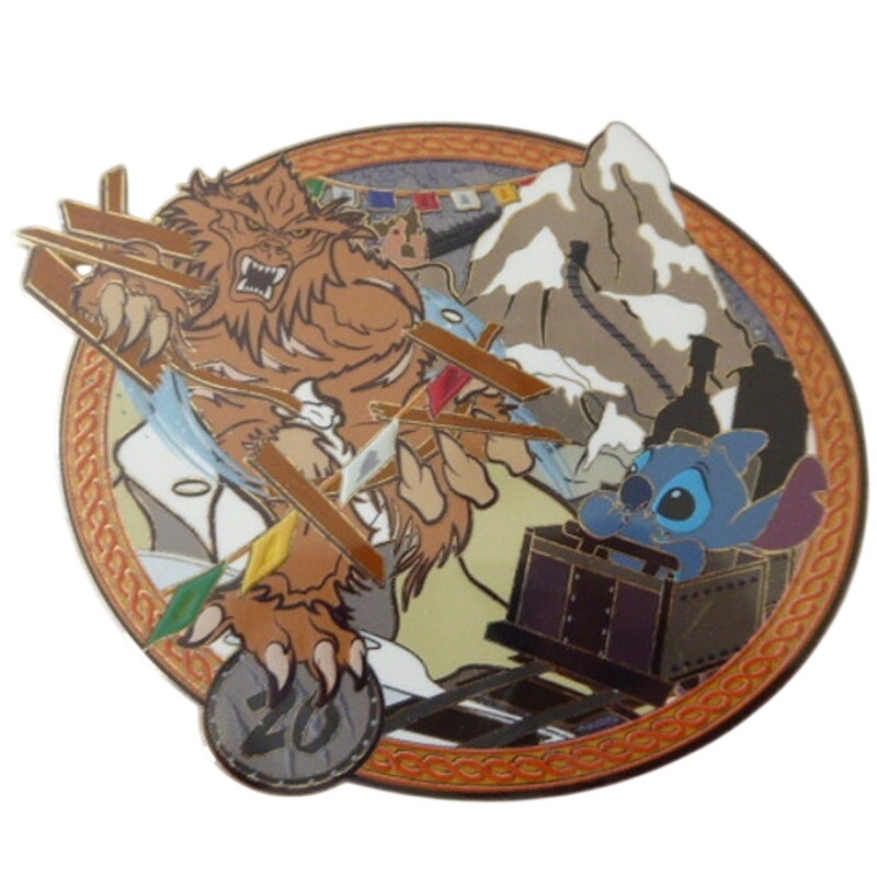 D23 Yeti and Stitch Expedition Everest 20th Jumbo