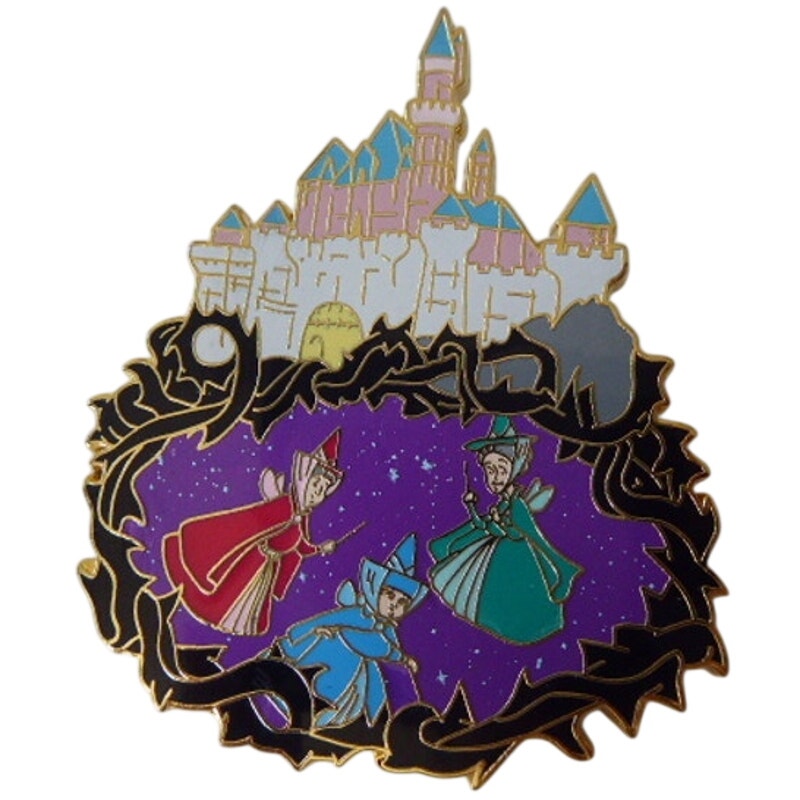 WDI Merryweather Flora Fauna Sleeping Beauty Castle