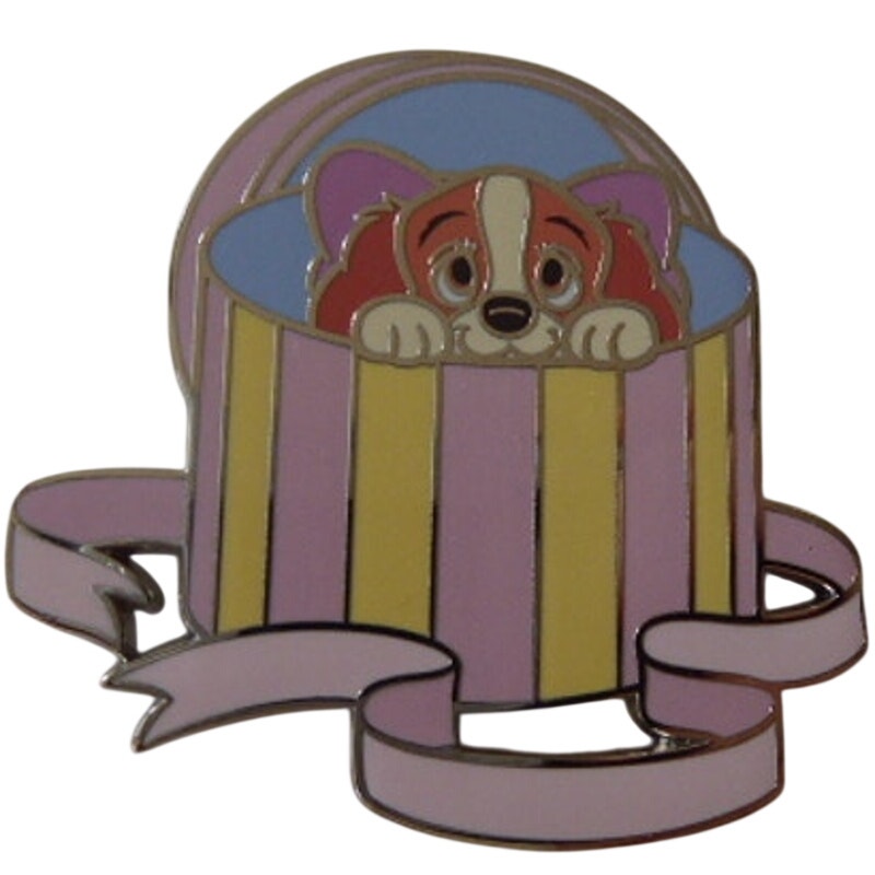 DLP - Lady in a Hatbox - Pets in Bows Series
