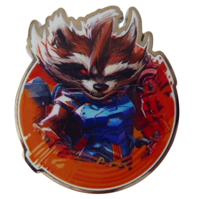 Rocket Raccoon (Y816) Marvel Rivals: FiGPiN Mini Mystery