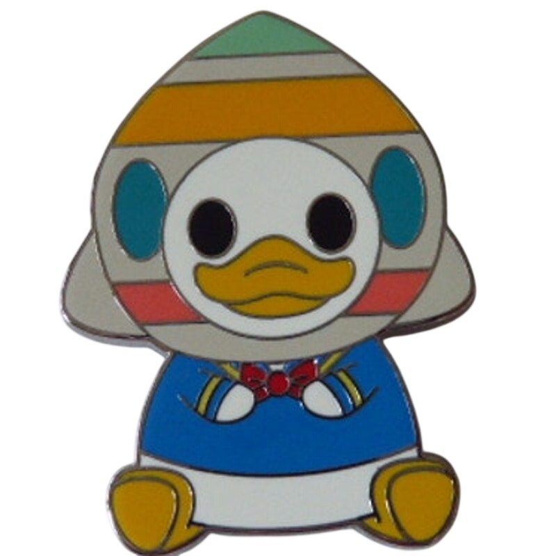 Donald Duck Wearing a Rocketship Hat - Mini Mix-Its