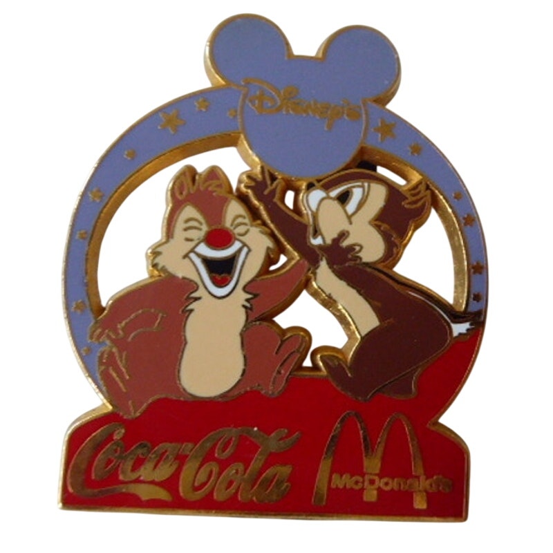 Coca-Cola / McDonald's Chip and Dale Purple / Lavender