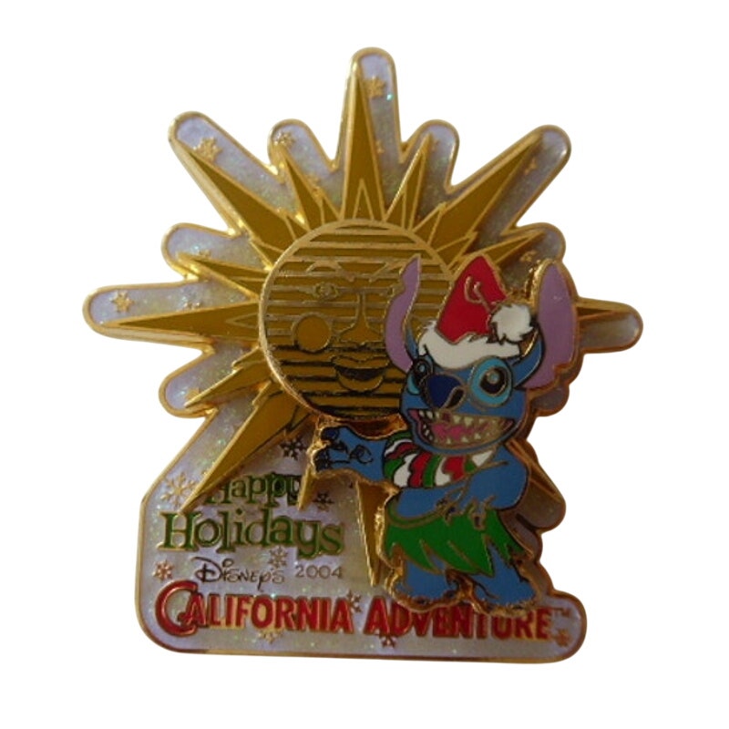 DisneyPins.com - DCA - Happy Holidays (Stitch)