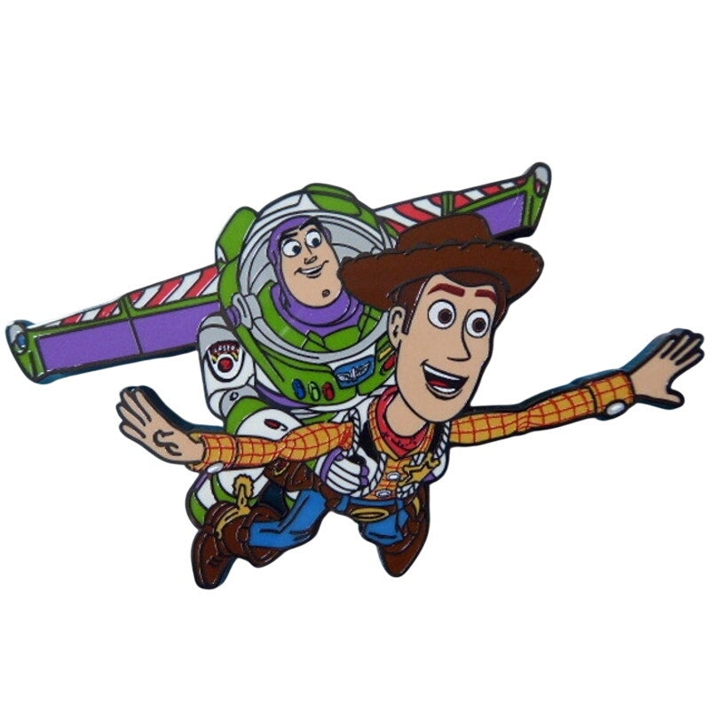 DLP - Woody and Buzz - Flying Together - Toy Story