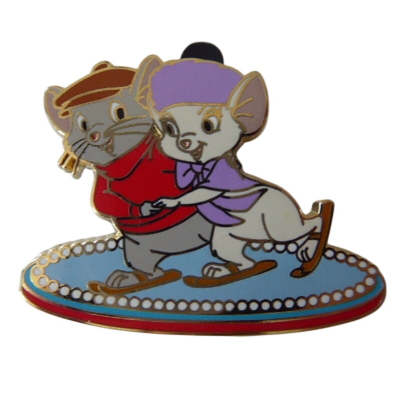 DLP - Bernard and Bianca Ice Skating - Cast Lanyard
