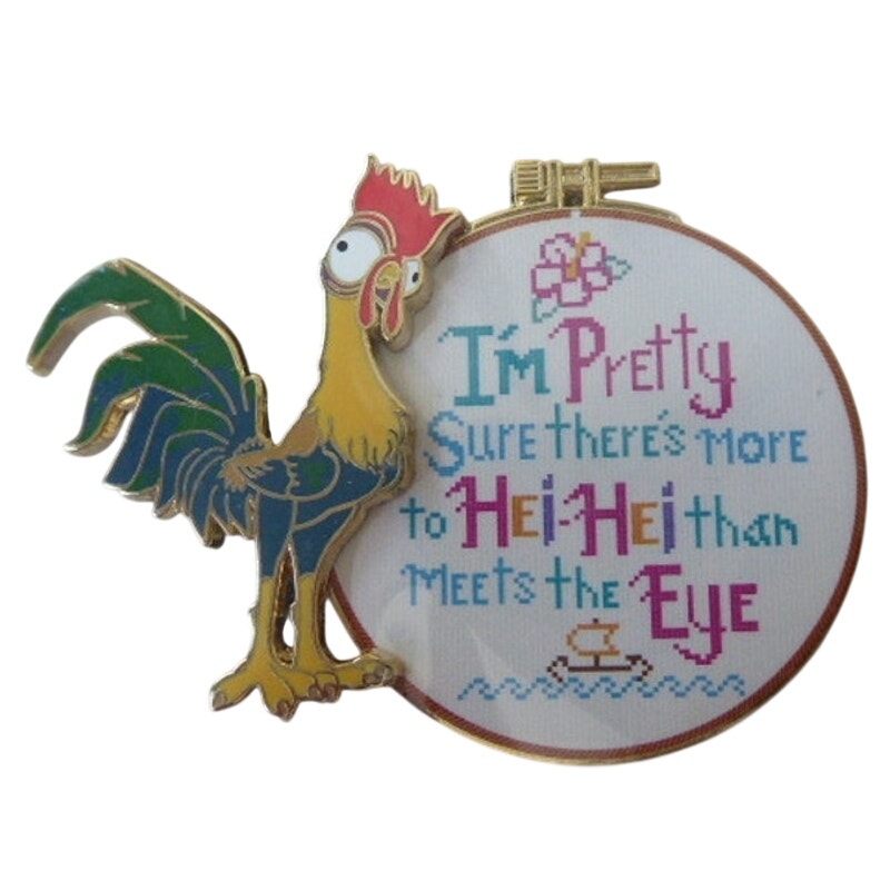 DSSH There's More to Hei Hei Cross Stitch Moana