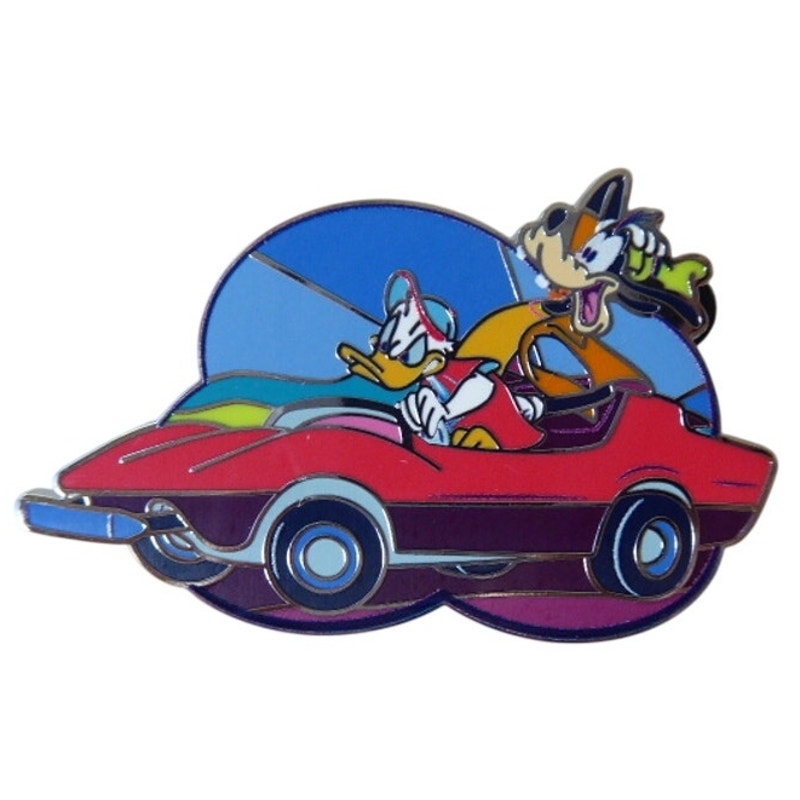 Goofy and Donald Riding Autopia - Best Day Ever