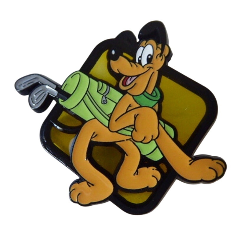 Pluto - Mickey and Friends Golfing Mystery Set - Stained Glass
