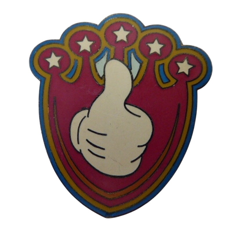 DLR - Mickey - Thumb Up - Shield - Mystery