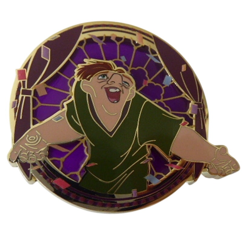 MII QuasimodoHunchback of Notre Dame Stained Glass