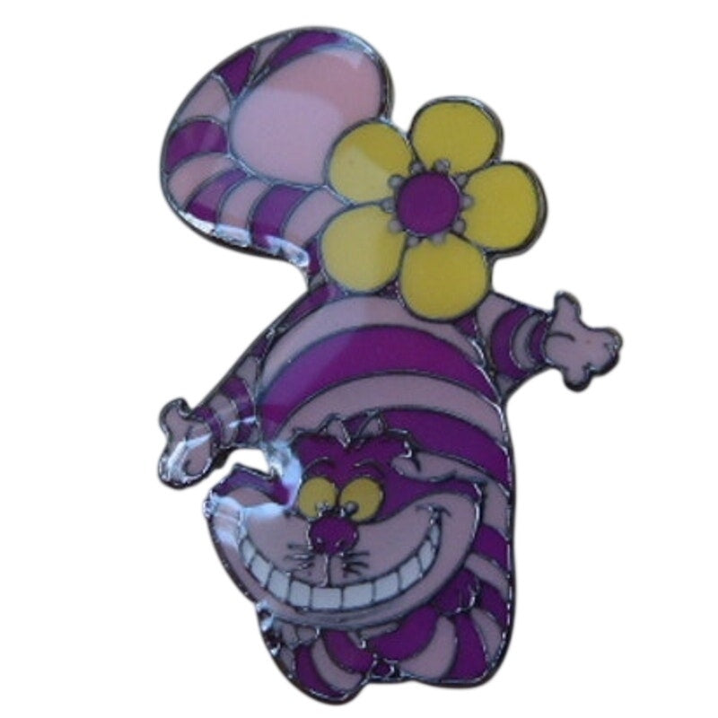 Neon Tuesday - Cheshire Cat - Disney Cats and Dogs Floral
