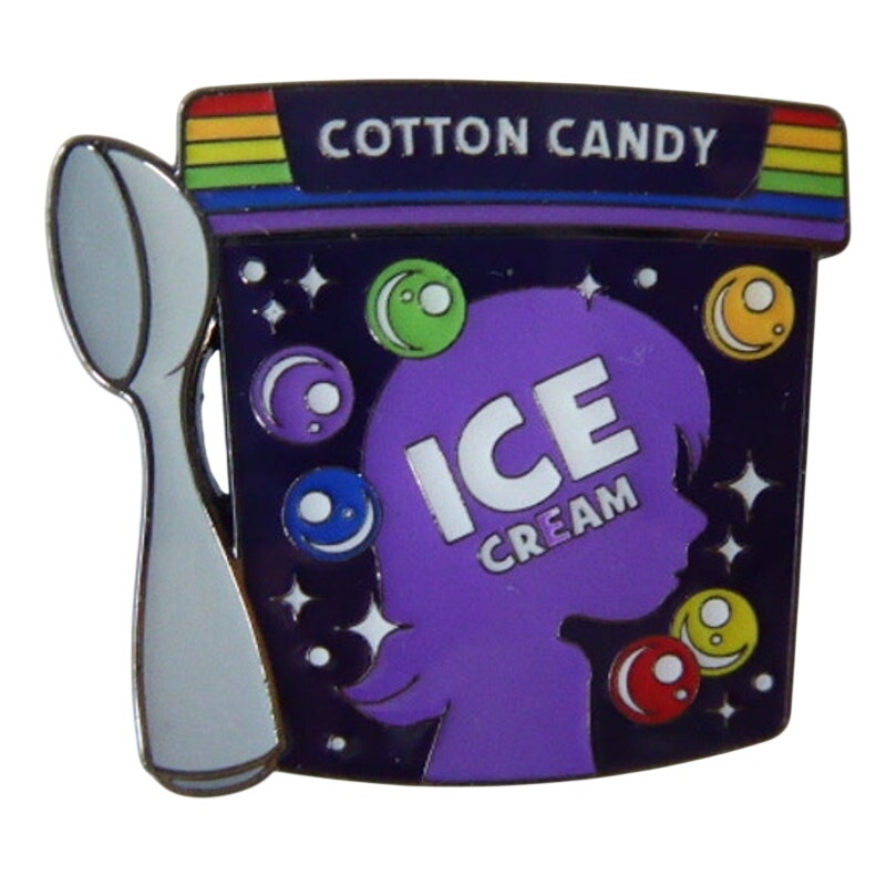 LFLY Inside Out Cotton Candy Ice Cream Tubs and Scoops