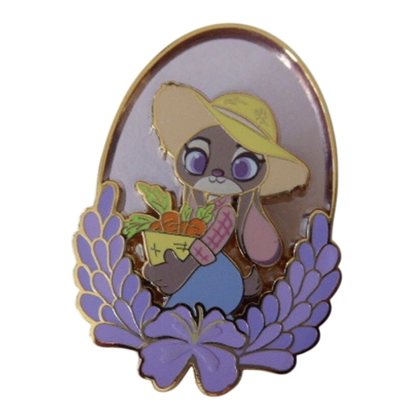 MII - Judy Hopps - Zootopia Floral Stained Glass Portraits
