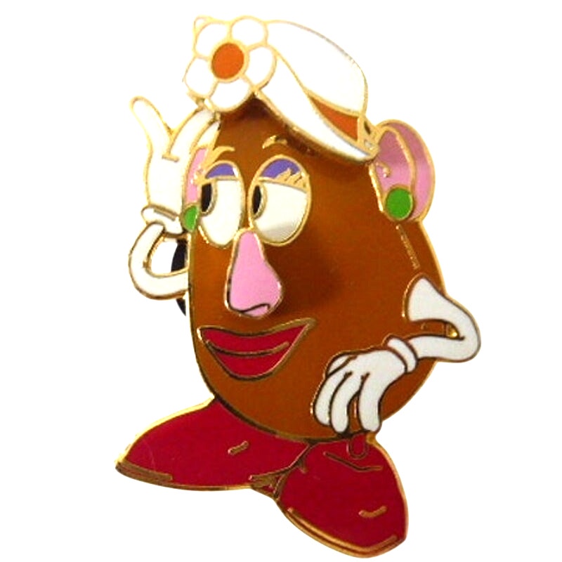 Mrs. Potato Head (3 Pin Set)