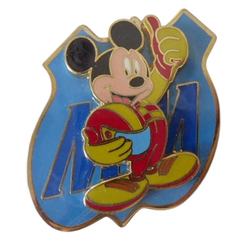 Japan Mickey Mouse - Race Car Driver - MM Shield - JDS