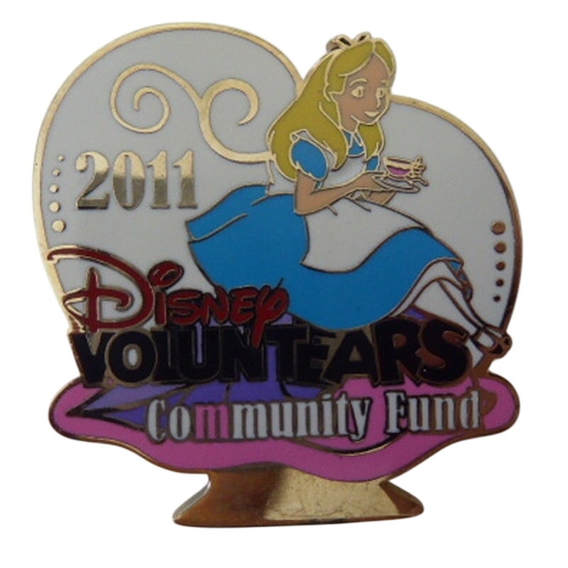 Disney Voluntears 2011 Community Fund Alice With Teacup