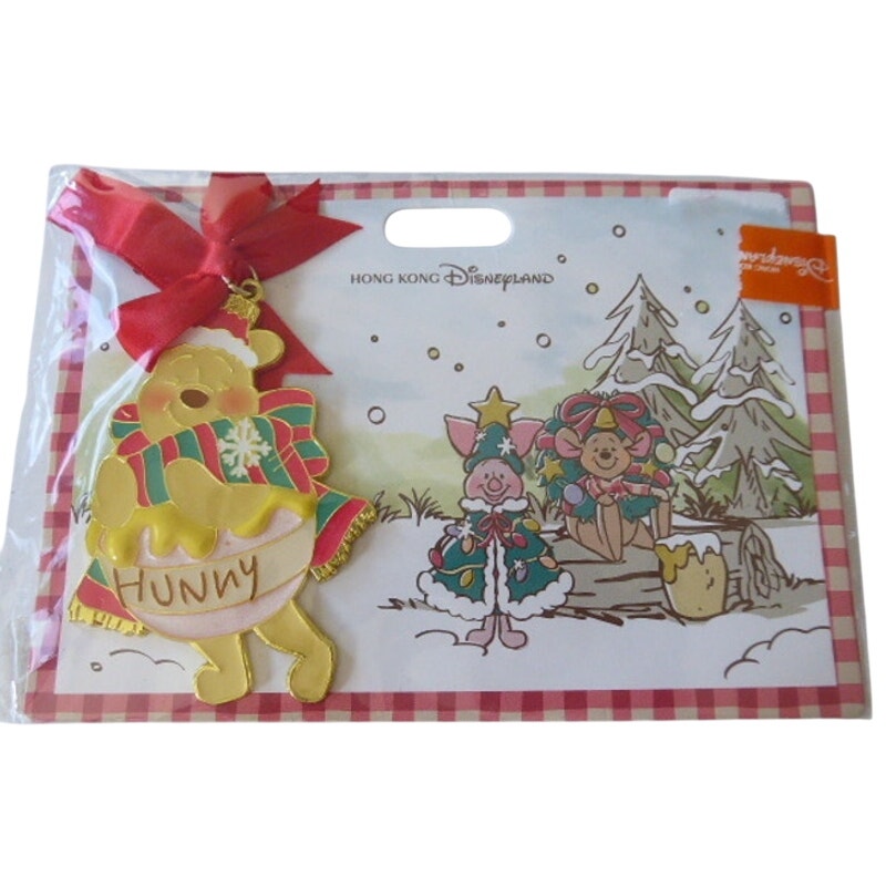 HKDL Pooh Dressed as a Hunny Pot Christmas 2025 Jumbo