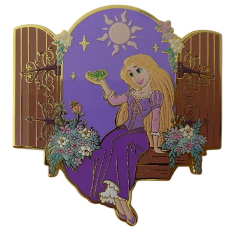 MII Rapunzel Holding Pascal Princess Sidekick Balcony