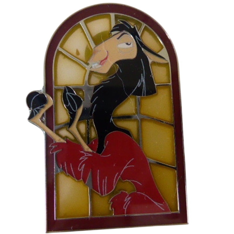 Emperor's New Groove Characters Stained Glass Window Llama