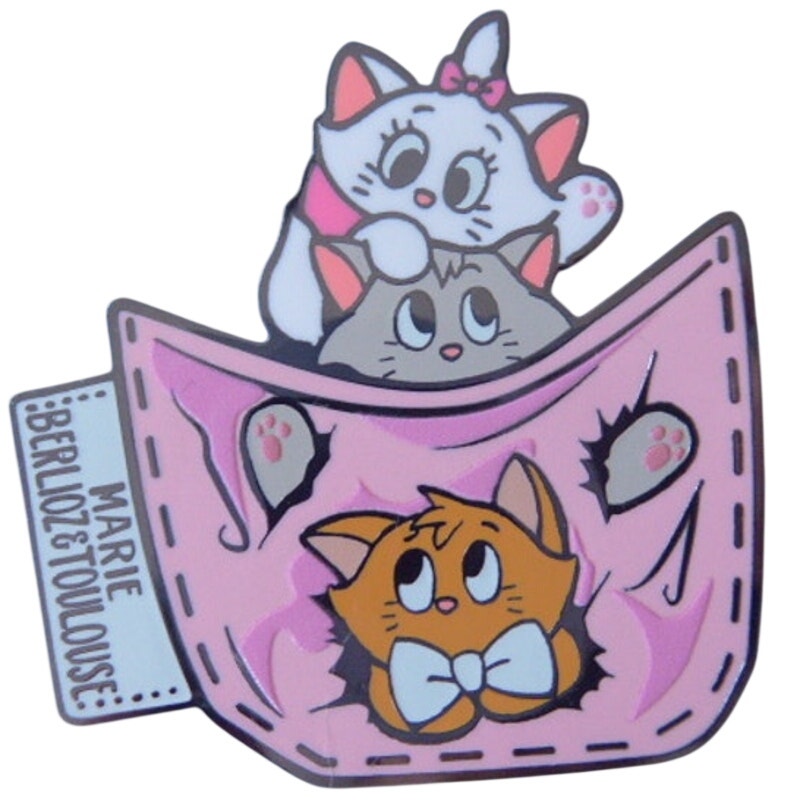 HKDL - Marie, Berlioz and Toulouse - Pocket Pets - Aristocats