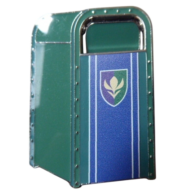 HKDL - Arendelle Castle Swinging Lid Trash Cans Frozen