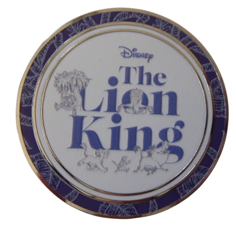 MII Movie Logo The Lion King Porcelain Plates Mystery