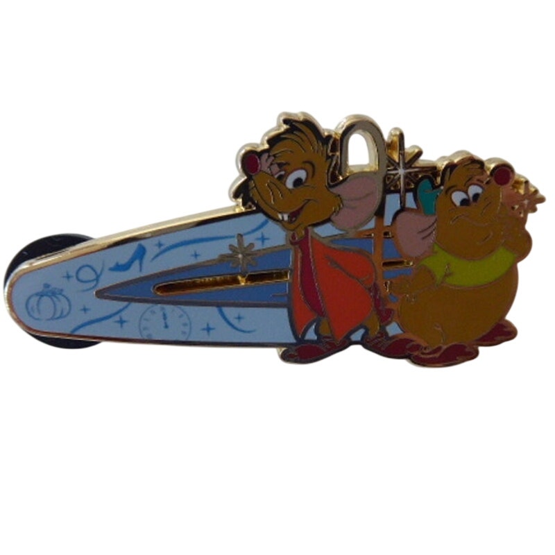 Princess Sidekicks Hair Clips - Jaq and Gus