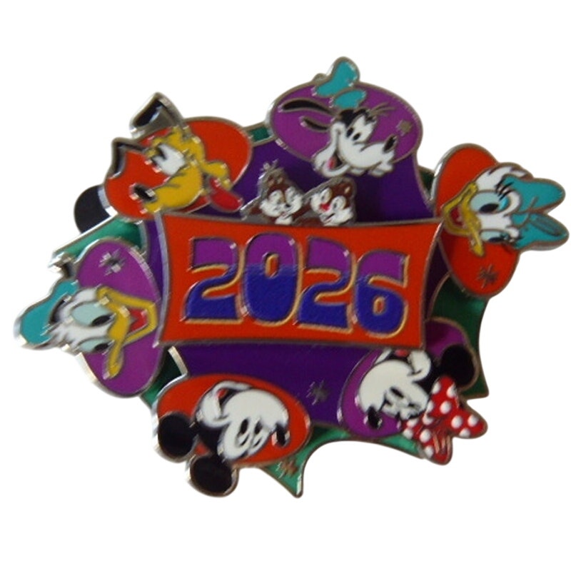 Mickey and Friends - Dated 2026 Spinner