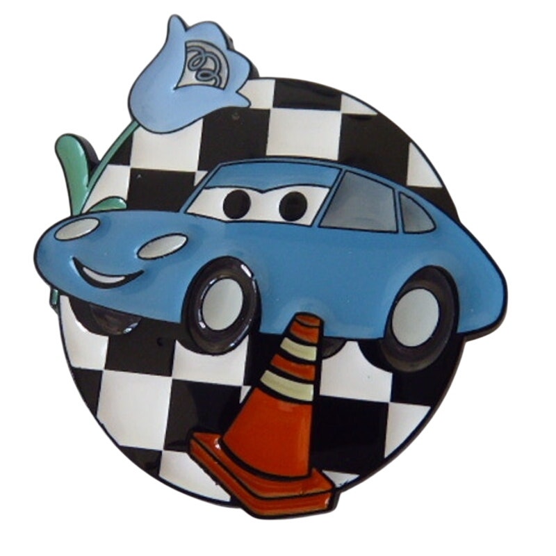 BioWorld Sally Carrera Pixar Cars on Checkerboards