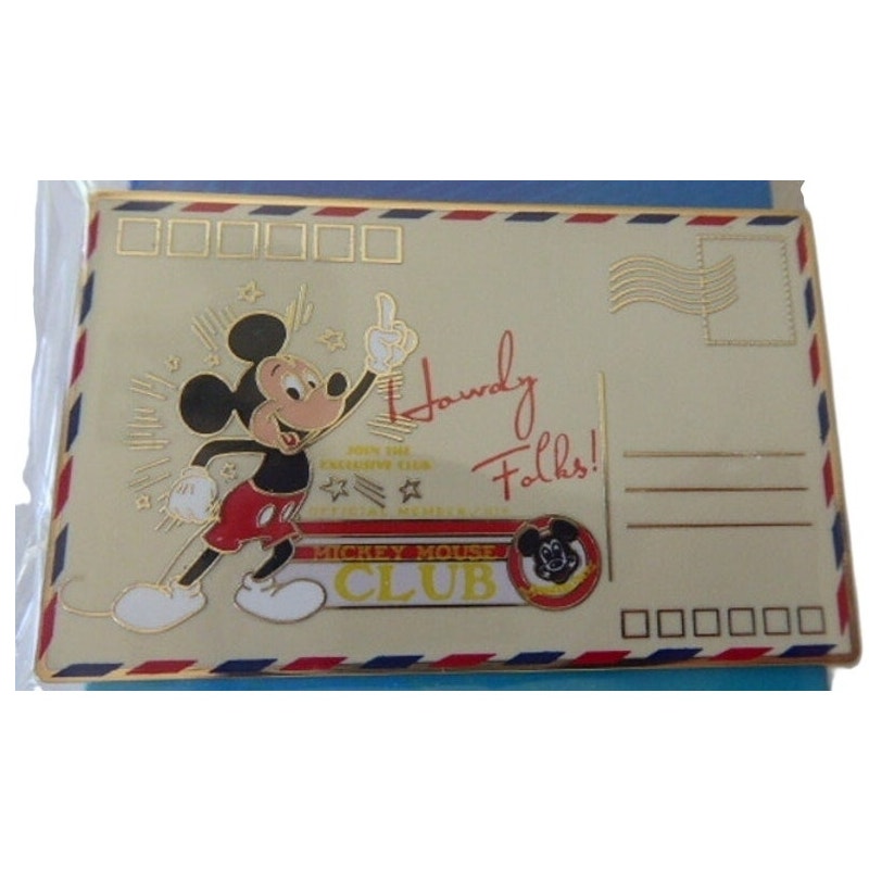 MII Mickey Mouse First Class Postcard - Jumbo - PALM