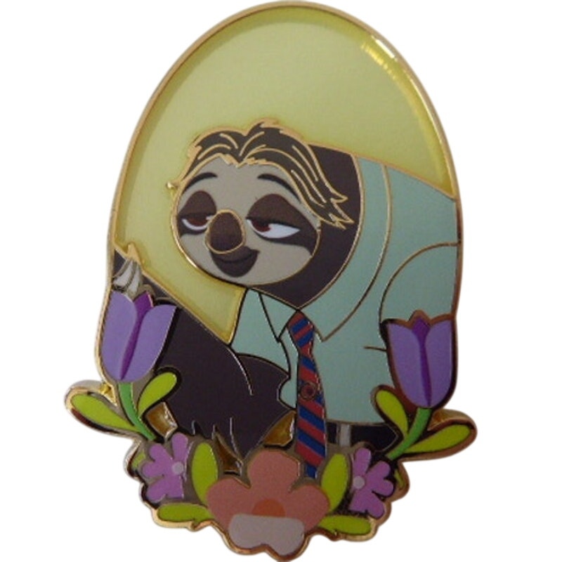 MII - Flash - Zootopia Floral Stained Glass Portraits Set