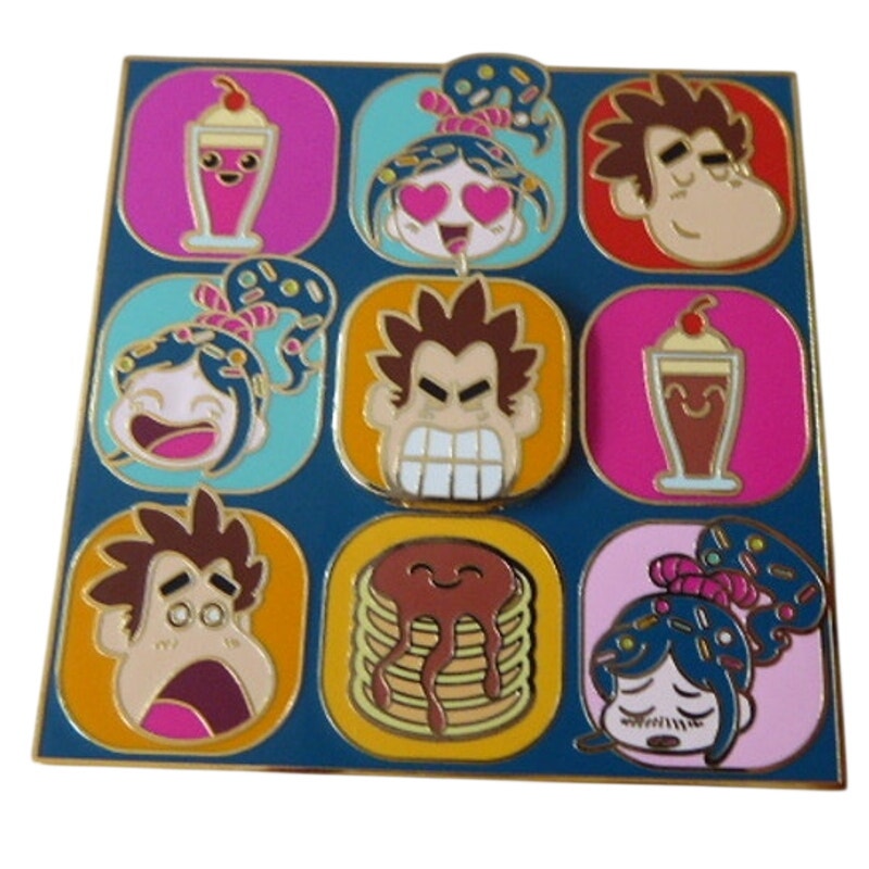 DSSH Pinsgiving 2018 - Wreck It Ralph 2 Emoticon Block