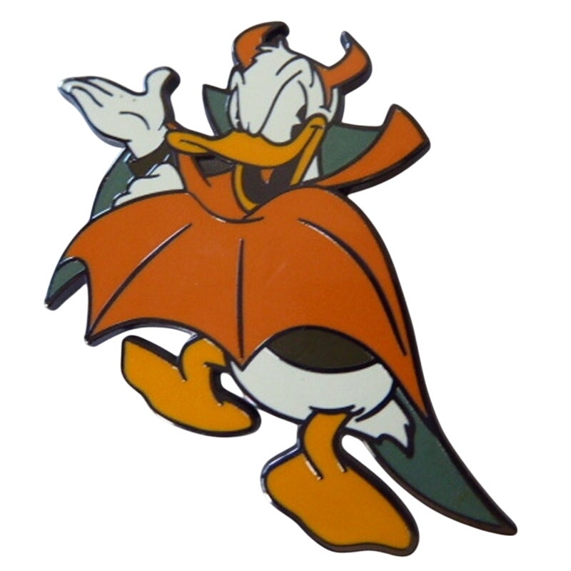 DLP - Donald in Horned Devil Costume - Halloween 2025