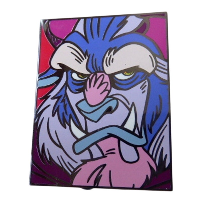 WDI Beast Pastels Pop Art Face Value Destination D23