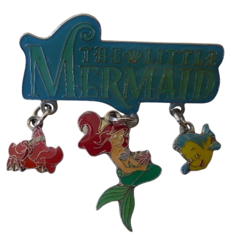 JDS Ariel, Sebastian & Flounder Little Mermaid Dangle