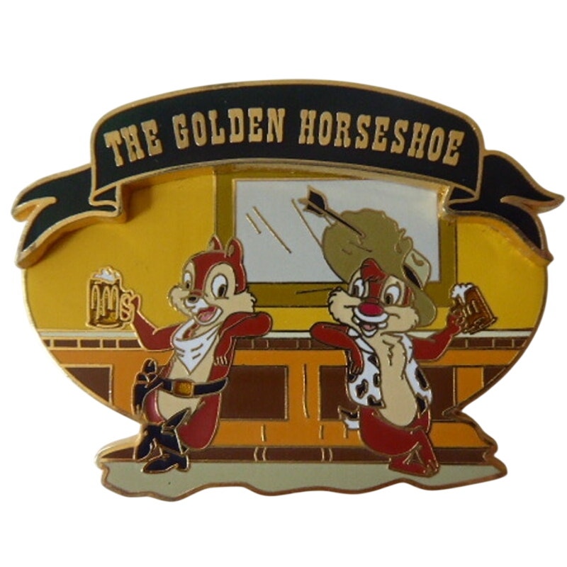 WDI - Chip n' Dale Dining Pin #4 The Golden Horseshoe