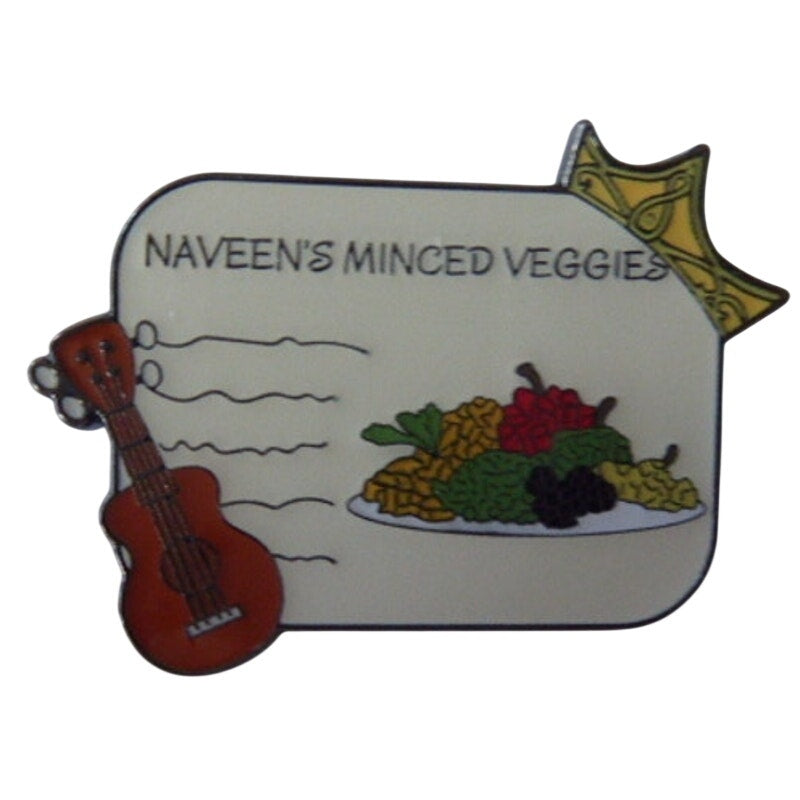 LFLY Naveen's Minced Veggies Princess Frog Recipe Card