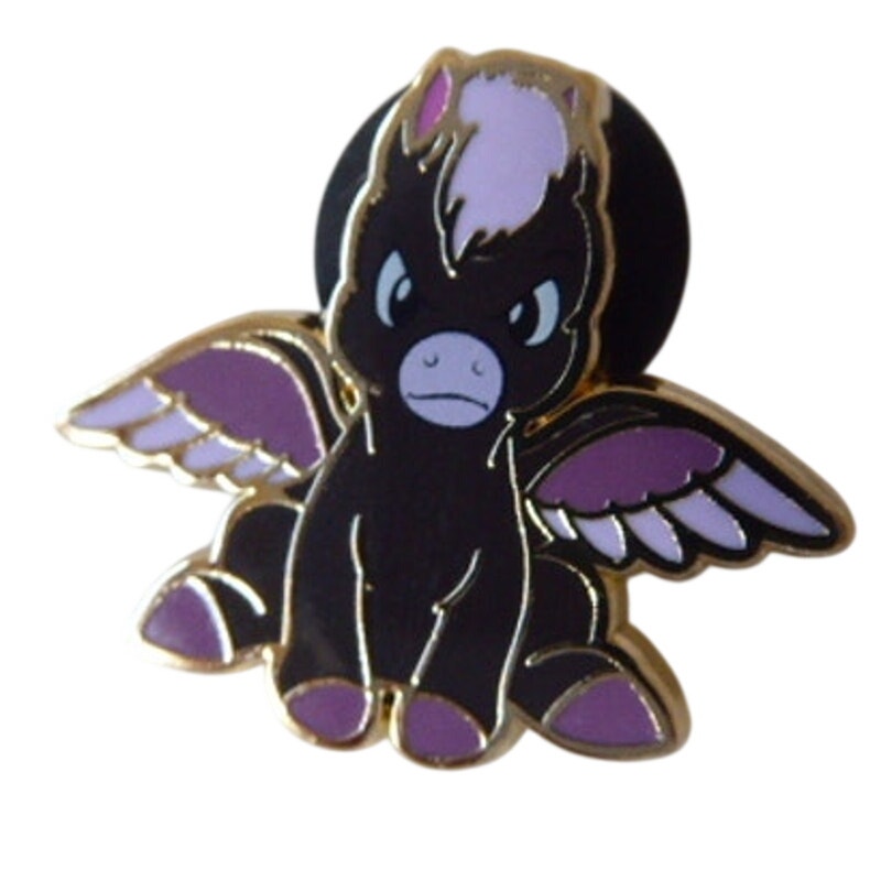 Baby Pegasus Black Micro Fantasia 85th Mystery PALM