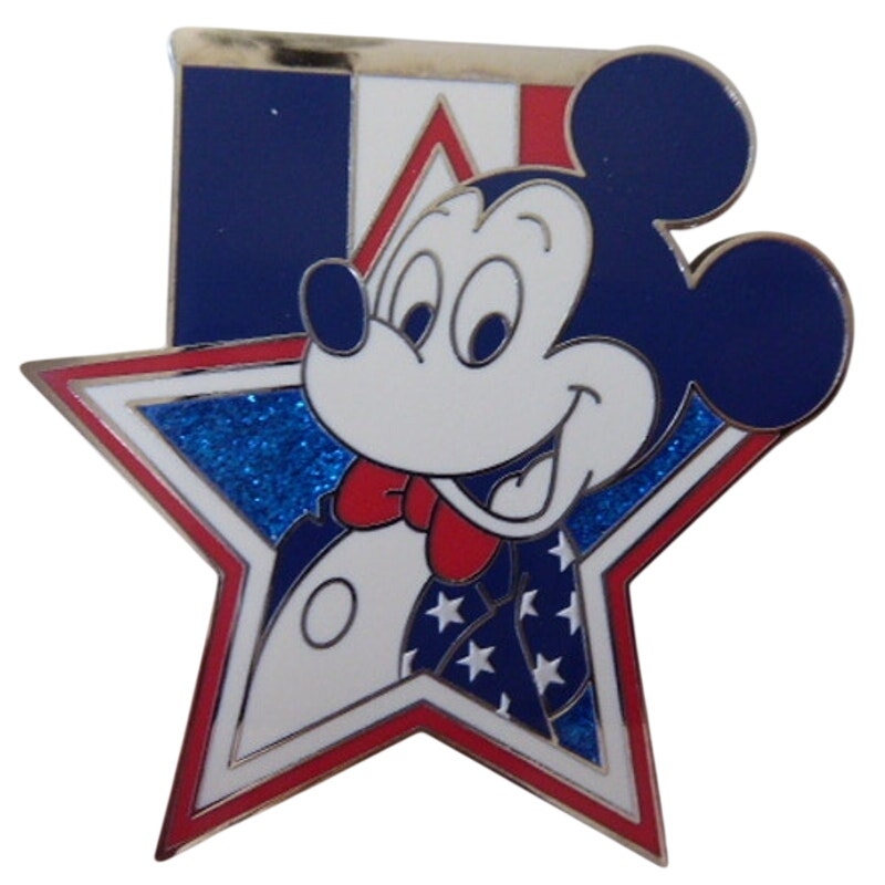 Patriotic Mickey - USA Star Medal