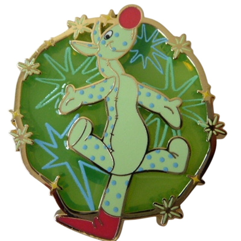 MII - Green Woozle Bouncing Stained Glass Mystery