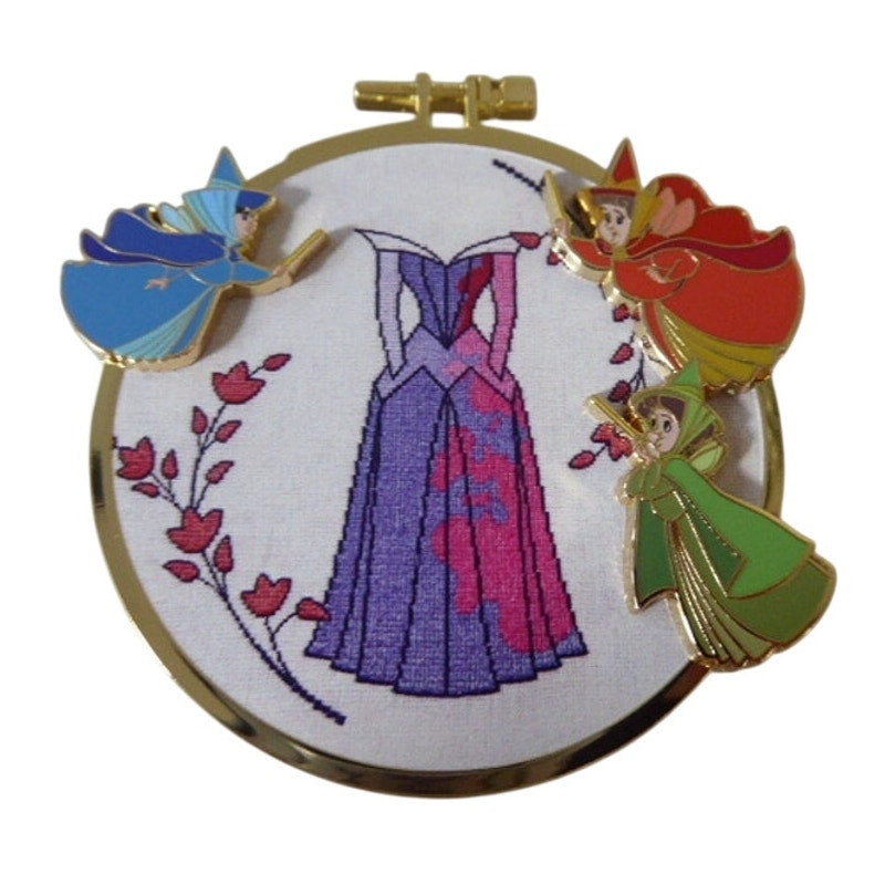 MII Good Fairies Princess Sidekicks Cross Stitch PALM