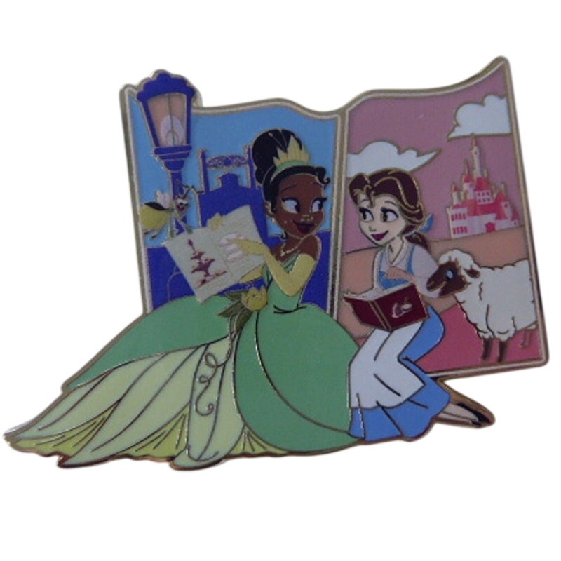 MII - Tiana and Belle - Disney Princess Puzzle Mystery Set