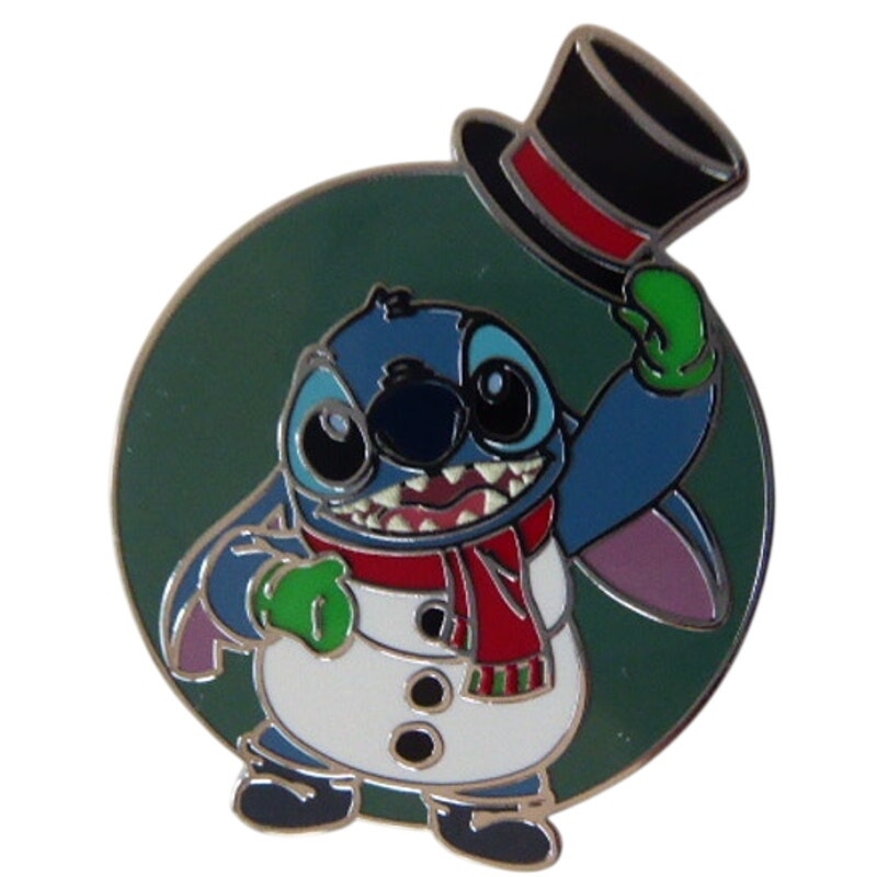 Stitch Dressed as Snowman Merry Stitchmas 2025