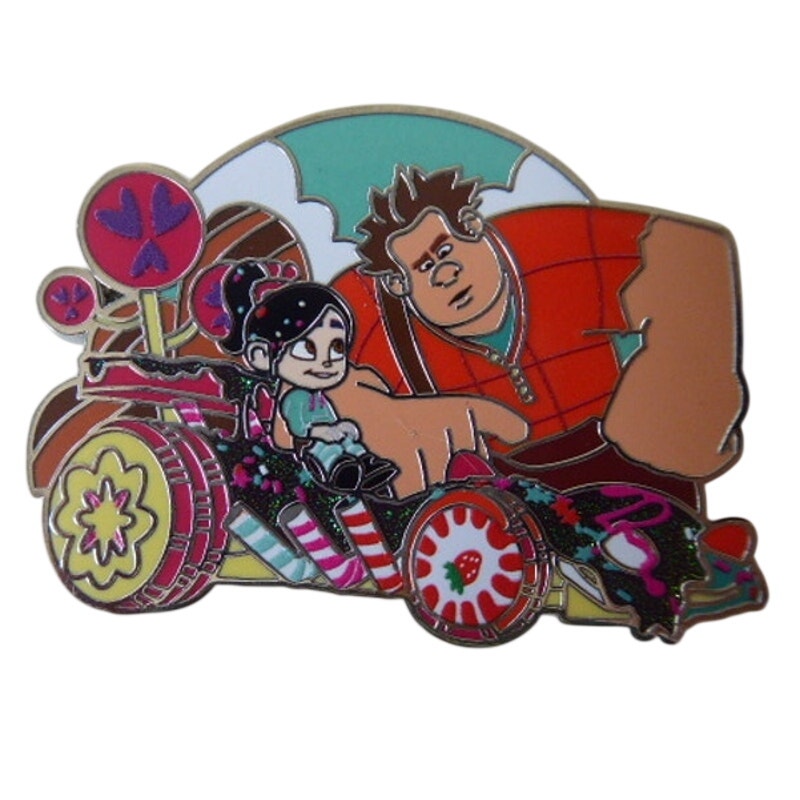 Vanellope and Ralph Lickety Split Candy Cart