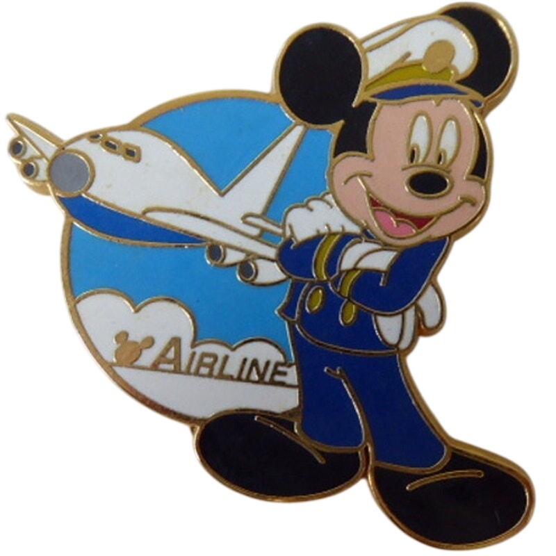 Japan - Mickey Mouse - Pilot - Airline - JDS