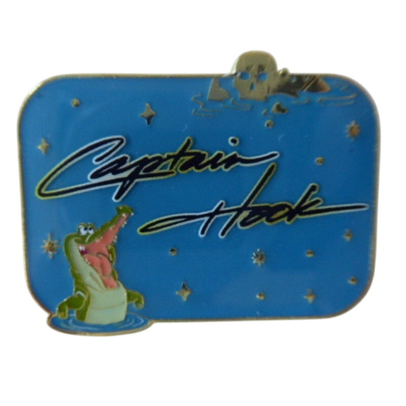 LFLY - Captain Hook - Disney Villain Name Tags Mystery Set