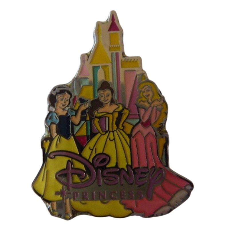 Disney Princesses with Castle