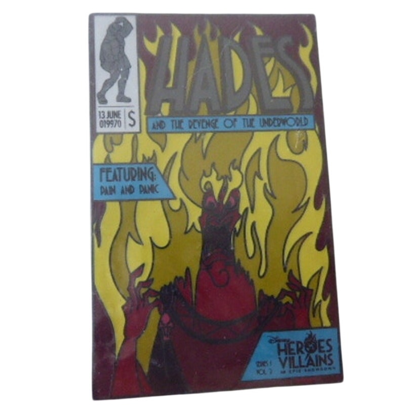 WDW - Hades - Heroes vs Villains - Comic Book Cover
