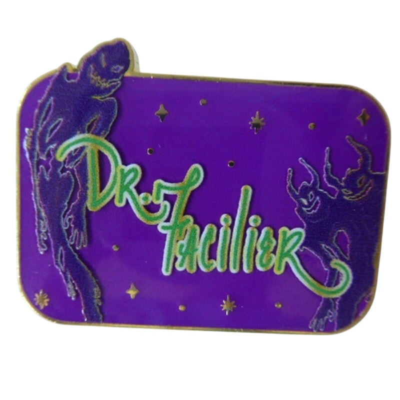 LFLY - Dr Facilier - Disney Villain Name Tags Mystery Set
